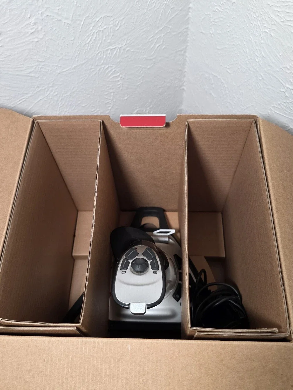 Logitech Freedom RF 2.4 Wingman Cordless Joystick Controller WITH Wire And Box